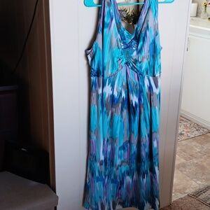 Bling dress blues 2x